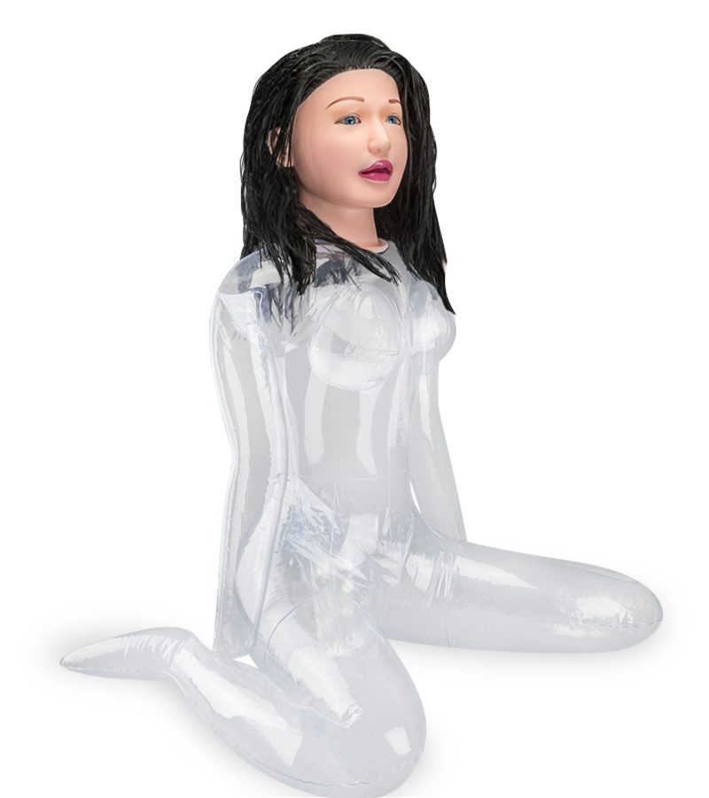 LOVE AND VIBES Poupée Gonflable Andromaque Transparente Vagin Suceuse Alice 2 LOVE AND VIBES Poupée Gonflable Andromaque Transparente Vagin Suceuse Alice – Image 2