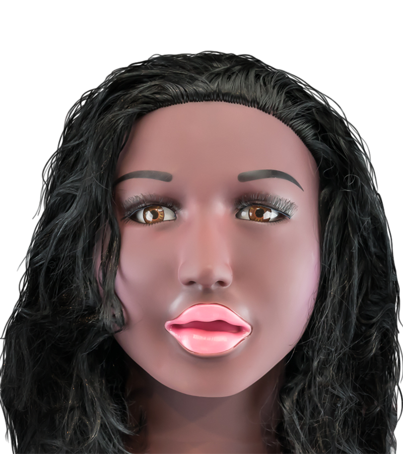 LOVE AND VIBES Poupée Gonflable Black Suceuse Chloé 3 LOVE AND VIBES Poupée Gonflable Black Suceuse Chloé – Image 3