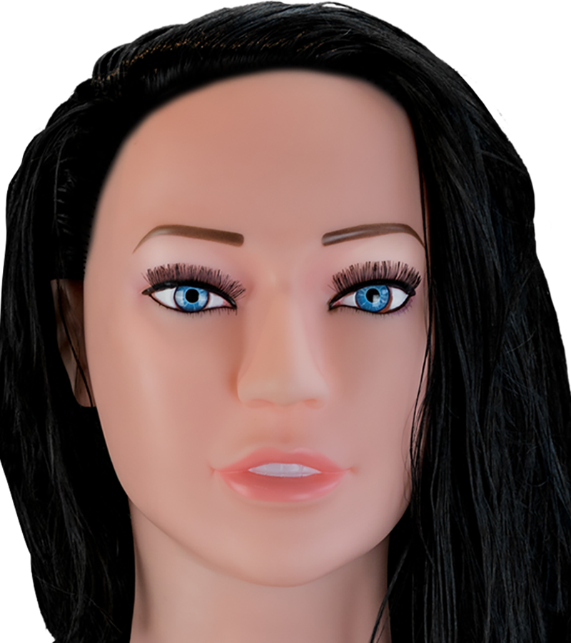 LOVE AND VIBES Poupée Gonflable Brune Assise 100% Latex Rebecca 3 LOVE AND VIBES Poupée Gonflable Brune Assise 100% Latex Rebecca – Image 3