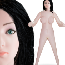 LOVE AND VIBES Poupée Gonflable Brune Réaliste Vibrante Cindy