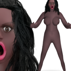 LOVE AND VIBES Poupée Réaliste Black Bouche Gourmande Fatou