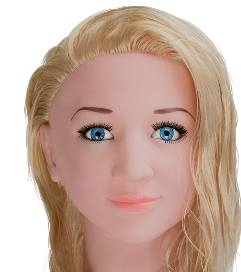 LOVE AND VIBES Poupée Réaliste Gonflable Assise Blonde Vibrante Roxane 3 LOVE AND VIBES Poupée Réaliste Gonflable Assise Blonde Vibrante Roxane – Image 3