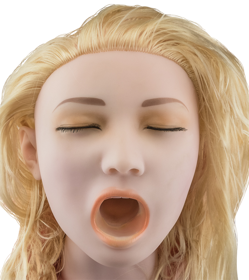 LOVE AND VIBES Poupée Réaliste Gonflable Blonde Yeux Fermés Agathe 3 LOVE AND VIBES Poupée Réaliste Gonflable Blonde Yeux Fermés Agathe – Image 3