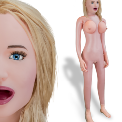 LOVE AND VIBES Poupée Sexuelle Blonde Suceuse Anus Vagin Tatiana