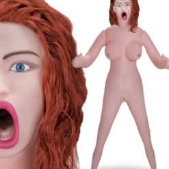 LOVE AND VIBES Poupée Sexuelle Vibrante Suceuse Rousse Kirsten