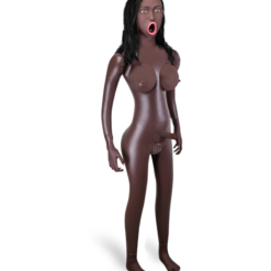 LOVE AND VIBES Poupée Suceuse Trans Black Olivia -Sextoys boutique poupee suceuse trans black olivia 5