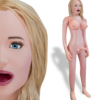 LOVE AND VIBES Poupée Suceuse Transexuelle Blonde Seins Vagin Pénis Anus Gaby