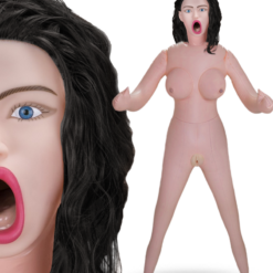 LOVE AND VIBES Poupée Suceuse Vibrante Brune Soraya