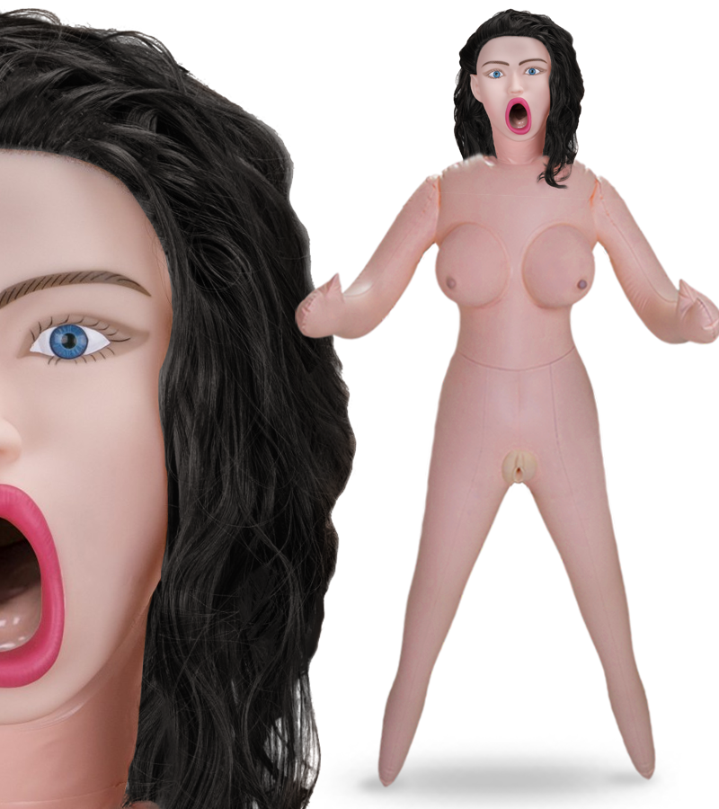 LOVE AND VIBES Poupée Suceuse Vibrante Brune Soraya 1 LOVE AND VIBES Poupée Suceuse Vibrante Brune Soraya