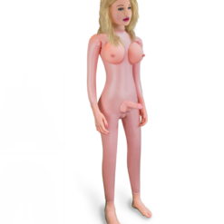 LOVE AND VIBES Poupée Trans Suceuse Réaliste Blonde Nadia -Sextoys boutique poupee trans suceuse realiste blonde nadia 5