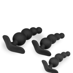 LOVE AND VIBES Set De 3 Plugs Chapelets Anaux Simon 8 LOVE AND VIBES Set De 3 Plugs Chapelets Anaux Simon -Sextoys boutique set de 3 plugs chapelets anaux simon 6