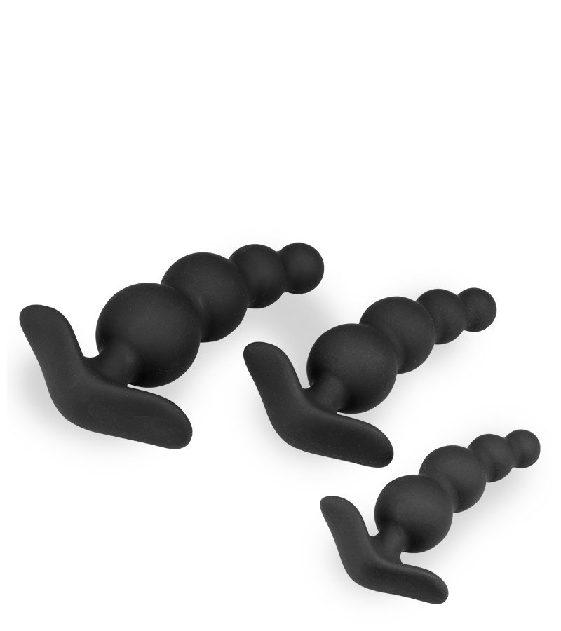 LOVE AND VIBES Set De 3 Plugs Chapelets Anaux Simon 4 LOVE AND VIBES Set De 3 Plugs Chapelets Anaux Simon – Image 4