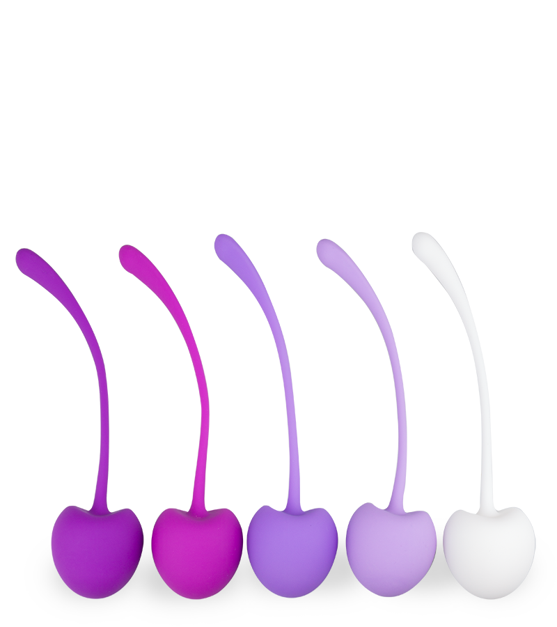 LOVE AND VIBES Set De 5 Kegel Balls Cherry 1 LOVE AND VIBES Set De 5 Kegel Balls Cherry
