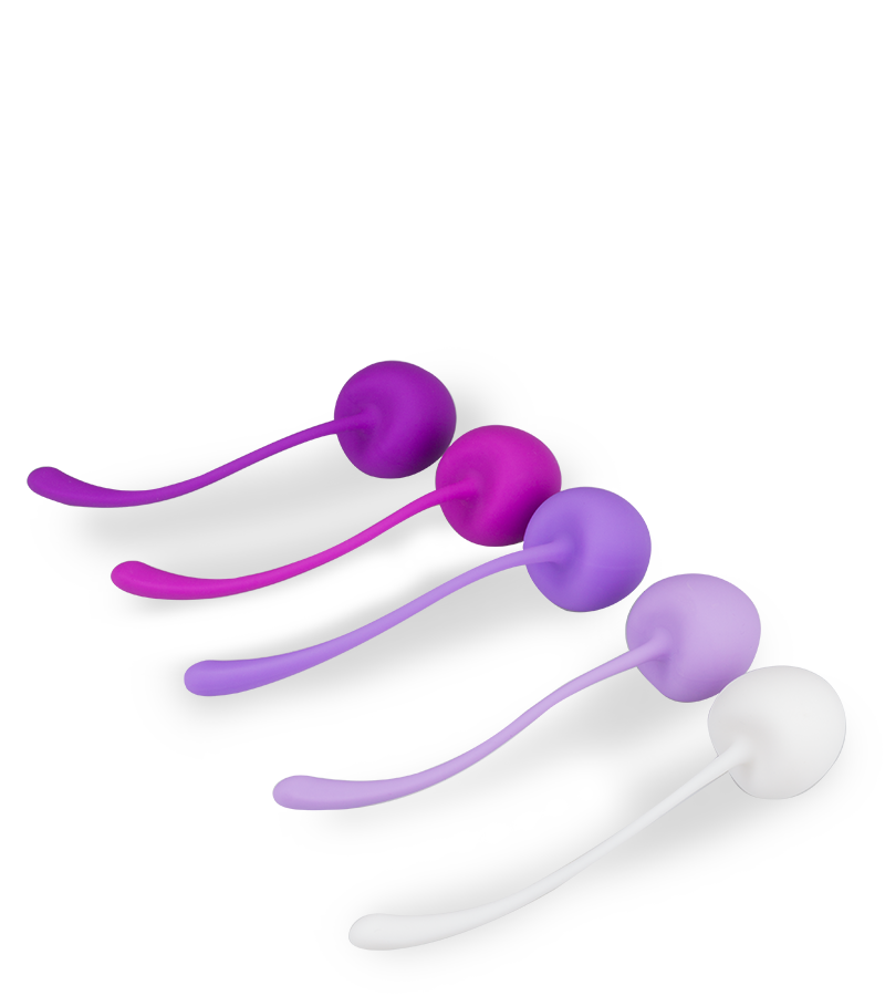 LOVE AND VIBES Set De 5 Kegel Balls Cherry 3 LOVE AND VIBES Set De 5 Kegel Balls Cherry – Image 3