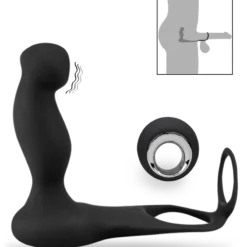 LOVE AND VIBES Sextoy Prostate Avec Anneau Cockring Télécommande Sans Fil