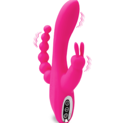 LOVE AND VIBES Sextoy Rabbit Triple Stimulation Chapelet Anal