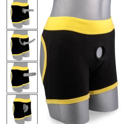 LOVE AND VIBES Short Boxer Sexy Pour Strap On Horny