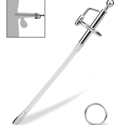 LOVE AND VIBES Sonde D'urètre Percée Avec Sperm Stopper Venera