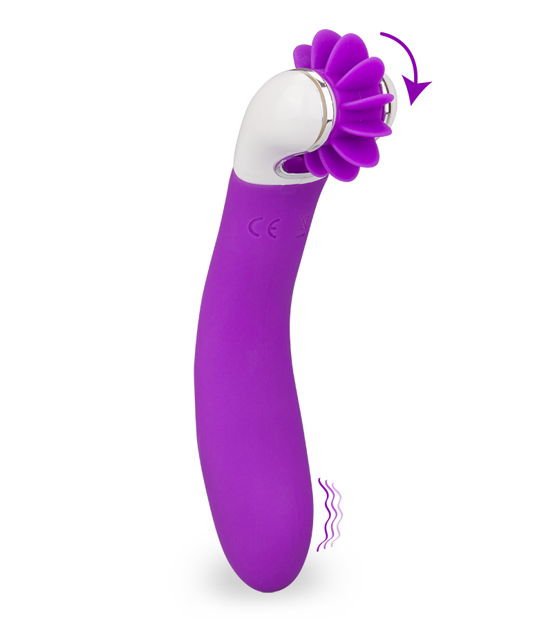LOVE AND VIBES Stimulateur Clitoridien Langues Rotatives 12 Modes 1 LOVE AND VIBES Stimulateur Clitoridien Langues Rotatives 12 Modes