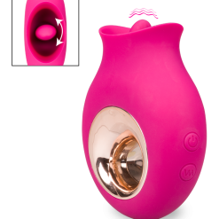 LOVE AND VIBES Stimulateur Clitoris Langue Vibrante Cléopatra