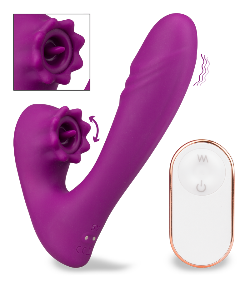 LOVE AND VIBES Stimulateur Clitoris Pulsatif Et Vibro Télécommandé Lila 1 LOVE AND VIBES Stimulateur Clitoris Pulsatif Et Vibro Télécommandé Lila
