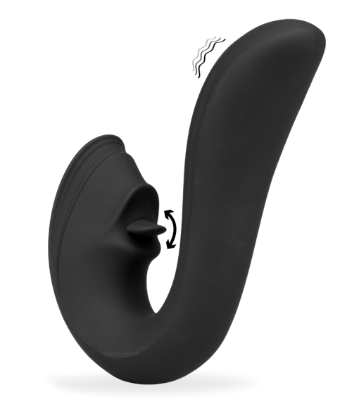 LOVE AND VIBES Stimulateur De Clitoris Et Point G Lucky Licker -Sextoys boutique stimulateur de clitoris et point g lucky licker 3