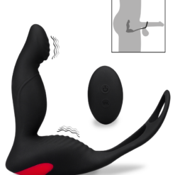 LOVE AND VIBES Stimulateur De Prostate Et Double Cockring Delight