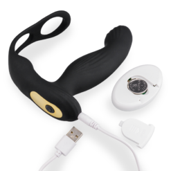 LOVE AND VIBES Stimulateur De Prostate Toutes Options Avec Cockrings Hubert -Sextoys boutique stimulateur de prostate toutes options avec cockrings hubert 10