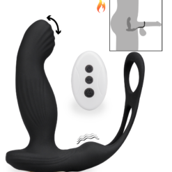 LOVE AND VIBES Stimulateur De Prostate Toutes Options Avec Cockrings Hubert