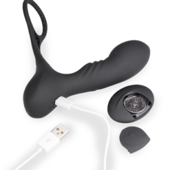 LOVE AND VIBES Stimulateur De Prostate Vibrant Avec Cockring Hero -Sextoys boutique stimulateur de prostate vibrant avec cockring hero 9