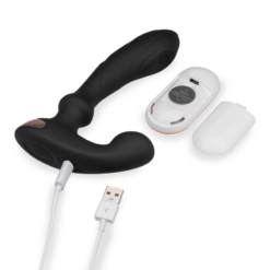 LOVE AND VIBES Stimulateur De Prostate Vibrant Télécommandé 9 Modes -Sextoys boutique stimulateur de prostate vibrant telecommande 9 modes 10