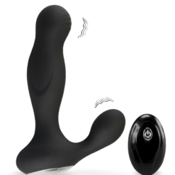 LOVE AND VIBES Stimulateur Prostate Télécommandé Noir 10 Modes