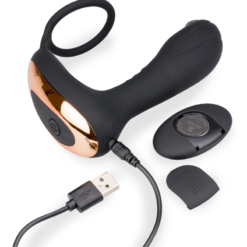 LOVE AND VIBES Stimulateur Prostate Vibrant Avec Anneau Cockring 7 Modes 15 LOVE AND VIBES Stimulateur Prostate Vibrant Avec Anneau Cockring 7 Modes -Sextoys boutique stimulateur prostate vibrant avec anneau cockring 7 modes 10