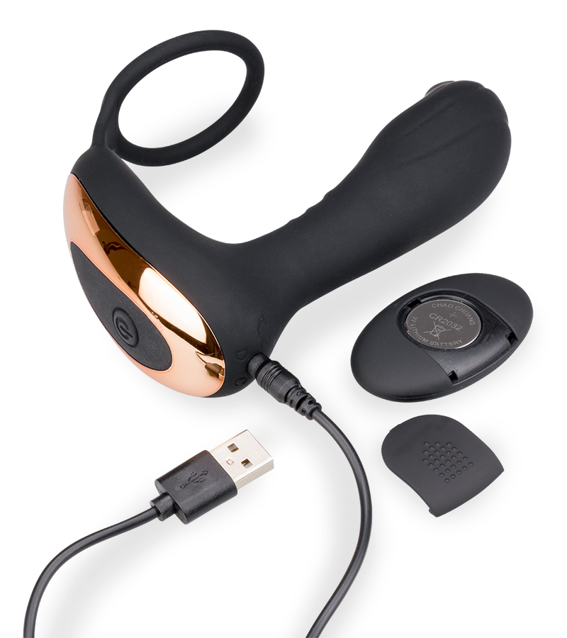 LOVE AND VIBES Stimulateur Prostate Vibrant Avec Anneau Cockring 7 Modes 8 LOVE AND VIBES Stimulateur Prostate Vibrant Avec Anneau Cockring 7 Modes – Image 8