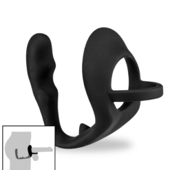 LOVE AND VIBES Stimulateur Prostatique Cockring Silicone