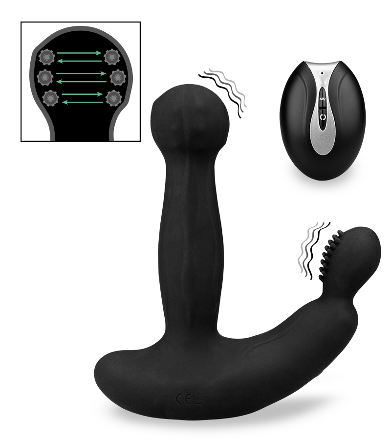 LOVE AND VIBES Stimulateur Prostatique Télécommandé Wow 1 LOVE AND VIBES Stimulateur Prostatique Télécommandé Wow