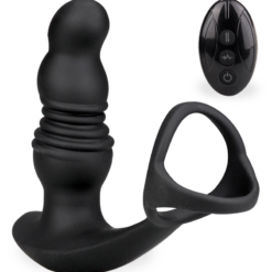 Sextoys boutique -Sextoys boutique stimulateur prostatique vibrant et va et vient avec cockrings soulmate 4