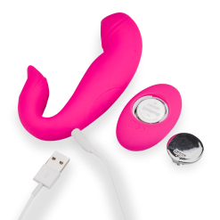 LOVE AND VIBES Stimulateur Télécommandé Point G Et Clitoris Escape -Sextoys boutique stimulateur telecommande point g et clitoris escape 9