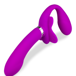 LOVE AND VIBES Strapon 12 Modes De Vibration Butterfly -Sextoys boutique strapon 12 modes de vibration butterfly 10