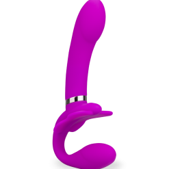 LOVE AND VIBES Strapon 12 Modes De Vibration Butterfly -Sextoys boutique strapon 12 modes de vibration butterfly 6