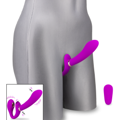 LOVE AND VIBES Strapon Vibrant Avec électrostimulation Authority