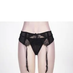 LOVE AND VIBES String Porte-jarretelles à Dentelle Fine 17 LOVE AND VIBES String Porte-jarretelles à Dentelle Fine -Sextoys boutique string porte jarretelles a dentelle fine 10