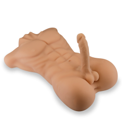 LOVE AND VIBES Torse Réel Homme Pénis Et Anus Jonathan