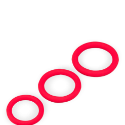 LOVE AND VIBES Trio De Cockrings En Silicone Médical Zoom -Sextoys boutique trio de cockrings en silicone medical zoom 10