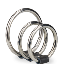 LOVE AND VIBES Triple Anneau Cockring Métal