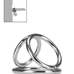 LOVE AND VIBES Triple Cockring En Inox Holdy