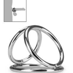 LOVE AND VIBES Triple Cockring En Inox Holdy 15 LOVE AND VIBES Triple Cockring En Inox Holdy -Sextoys boutique triple cockring en inox holdy 8