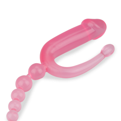 LOVE AND VIBES Triple Gode Pénétrateur -Sextoys boutique triple gode penetrateur 5