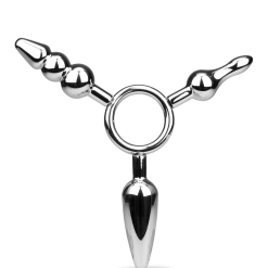 LOVE AND VIBES Triple Plug Anal Geode -Sextoys boutique triple plug anal geode 5