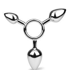 LOVE AND VIBES Triple Plug Anal Pepper 8 LOVE AND VIBES Triple Plug Anal Pepper -Sextoys boutique triple plug anal pepper 5